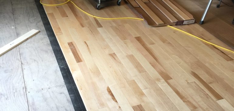 Hardwood Flooring Install