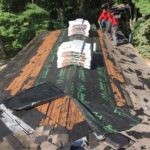 Repair of a very damaged roof 0